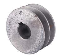 ERYUE Polea de Rueda de Motor con Correa para Máquina Cortadora Acero, Rueda Polea 72 Mm, Hecha Metal, Adecuada para Motores Máquina Cortadora Acero,