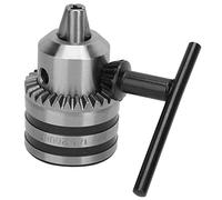 ERYUE Portabrocas 1/2-20UNF con Llave para Taladro Eléctrico, Carcasa Inoxidable, Adecuado para Aplicaciones de Carpintería y Metal