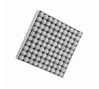 ERYUE Puntas para Tacos de Billar, Plástico Duradero, 100 Uds., Lote de Repuesto, Accesorio para Jugadores Billar (11mm)