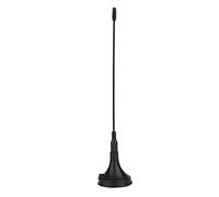 ERYUE Receptor de TV HD Vertical para Interiores con Dos Antenas para ATSC/-t, -2/ISDB, Alcance de hasta 50 Millas, Señal Estable Dormitorio/Cocina/Caravana, Diseño Liviano y Portátil