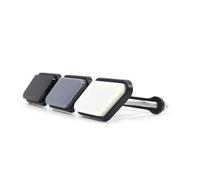 ERYUE Reemplazo de Etiqueta Decorativa con Emblema de Parrilla para Camiones, Elegante y Resistente a la Intemperie, para Tundra, Material ABS Rojo//negro Degradado, Entusiastas los Camiones (#2)