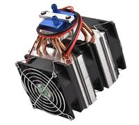 ERYUE Refrigeración Semiconductor Enfriador de Tanque de Peces Máquina Agua Enfriamiento Eficiente para Acuario Tubo Cobre Alta Potencia 180 W Refrigerador 12 V Uso en Interiores (180W)