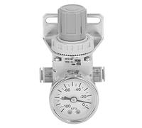 ERYUE Regulador de Presión de Aire con Bloqueo Automático -100 a -1,3 Kpa Regulador Presión Vacío Neumático para Equipos y Tuberías Aire Comprimido, Material ABS