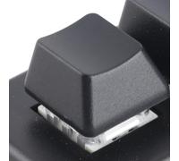 ERYUE Retroiluminación RGB, Más Experiencia de Juego, Teclado Mecánico Macro, Estilo, Disparo Fácil y Cómodo con Superficie de Botón Diseñada, Función de Tecla