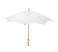 ERYUE Sombrilla Bordada de Flores de Encaje Hecha a Mano Tela Seda para Fotografía Bodas, Sombrilla Encaje única para Accesorios Fotográficos (Tamaño Grande 1,69 X 9,06 Pulgadas.)