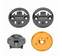 ERYUE Soporte para Computadora de Bicicleta Soporte de Tapa Superior Vástago Duradero para Bicicletas Montaña Cat Eye Bryton Road Negro (#4)