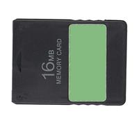 ERYUE Tarjeta de Memoria FMCB Negra para Slim SPCH-7/9xxxx Series, Tarjeta de Memoria Duradera para Consola Datos Juegos una Fácil Inserción, Compatible con Todas las Regiones (16MB)