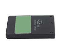 ERYUE Tarjeta de Memoria FMCB Negra para Slim SPCH-7/9xxxx Series, Tarjeta de Memoria Duradera para Consola Datos Juegos una Fácil Inserción, Compatible con Todas las Regiones (32MB)