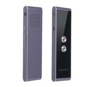 ERYUE Traductor de Voz Inteligente Stick Dispositivo de Traducción Multilingüe en Tiempo Real 97 Idiomas Traducción Voz para Viajeros Que Aprenden Mini Herramienta Gris Resistente (Gris)