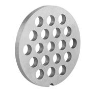 ERYUE Trituradora de Carne, Cuchilla Afilada de Disco Placa Acero Al Carbono para Picar Forma Segura, Fácil Instalación para Cocina (Agujero redondo pequeño 8mm)