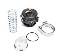 ERYUE Válvula de Escape de la Turbina Universal de 50 Mm Slube la Válvula de Descarga con Recubrimiento de ánodo Duro, Vástago Lubricado y Guía para Resistencia Al Desgaste,