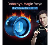 ERYUE Yoyo Mágico Profesional, Aleación de Aluminio de Alta Velocidad, Yo-yo KK, Torno CNC con Rodamiento para Niños,