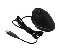 ERYUE Zelotes C-18 Ratón Vertical para Juegos por Cable, Motor Láser Ajustable de 10000DPI, Luz RGB para Jugadores, 1 Ratón, Memoria Integrada de 128KB