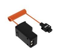 ERYUE ZGCINE DT-AD200 Batería Simulada Reemplazo de Enchufe D-Tap para AD200 Pro II Logre un Largo Tiempo de Trabajo para Fotógrafos Profesionales