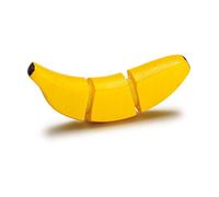 Erzi 12.6 x 5.0 x 2.7 cm Juego de imaginación Grocery Madera Shop Mercancías Plátano para Cortar