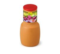 Erzi 18083 Zumo de manzana de madera, cocina infantil, artículo de tienda para niños, juego de rol