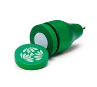 Erzi 4 x 8,9 cm Pretend Juega Grocery Madera Shop Mercancías Pepino para Cortar