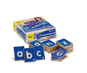 Erzi Educativos Juego Letras minúsculas de Juguetes de Madera alemán