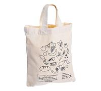 Erzi Finge Juego de Roles Grocery Shop - Bolsa de la Compra de algodón a Color en imágenes