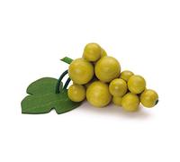 Erzi- Juego de Juguetes de racimo de Uvas Verdes, Multicolor, 8.4 x 5 x 5 cm (11080)