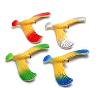 ERZU 4 Juguete Equilibrio Dedo pájaro, águila Equilibrio + Torre, Juguete Equilibrio águila para niños Adultos, Juguete, Juguete clásico nostálgico 13x4x11cm (Color Aleatorio)