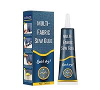 ERZU costura la tela 50ml, pegamento extra fuerte cose el pegamento seguro elástico suave seco rápido para las telas la ropa y las materias textiles