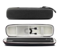 ES-50 - Funda rígida de almacenamiento compatible con escáner de documentos EPSON Workforce ES-50/ES-55R/ES-60W/ES-65WR/DS-30/DS-70/DS-80W, textura avanzada, a prueba de polvo, impermeable y a prueba