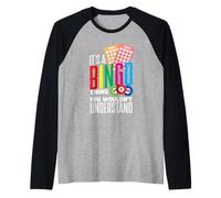 Es algo de bingo que no entenderías Camiseta Manga Raglan