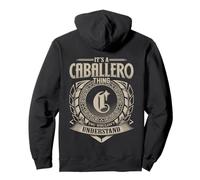 Es algo de CABALLERO que no entenderías el apellido Sudadera con Capucha