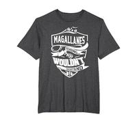 Es Algo de MAGALLANES Que no entenderías Regalo Camiseta, Hombre Tallas Grandes, Jaspeado Oscuro, 2X Alto