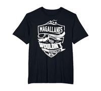 Es Algo de MAGALLANES Que no entenderías Regalo Camiseta, Hombre Tallas Grandes, Negro, 6X Alto