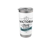 Es algo de Victoria que no entenderías gracioso Vaso térmico de acero inoxidable de doble pared