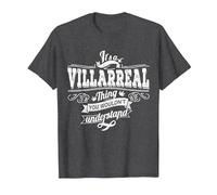 Es Algo Villarreal Que no entenderías el Apellido Camiseta, Hombre, Jaspeado Oscuro, XL