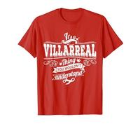 Es Algo Villarreal Que no entenderías el Apellido Camiseta, Hombre, Rojo, XXL