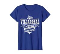 Es Algo Villarreal Que no entenderías el Apellido Camiseta, Mujer, Azul Real, M