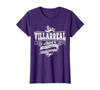 Es Algo Villarreal Que no entenderías el Apellido Camiseta, Mujer, Morado, XS