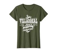 Es Algo Villarreal Que no entenderías el Apellido Camiseta, Mujer, Verde Oliva, 3XL