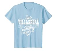 Es Algo Villarreal Que no entenderías el Apellido Camiseta, Niños, Azul Bebé, 3 años