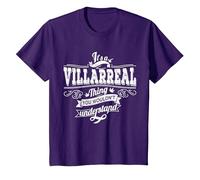 Es Algo Villarreal Que no entenderías el Apellido Camiseta, Niños, Morado, 3 años