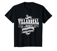 Es Algo Villarreal Que no entenderías el Apellido Camiseta, Niños, Negro, 10 años