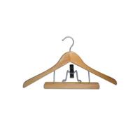 ES-AOJ 9943 - Percha de Madera con Clavija para Ropa, Color marrón