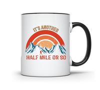 Es Aproximadamente Media Milla. Tazas De Cerámica Elegante Mug Divertido Taza Para Oficina Leche Cacao 330Ml