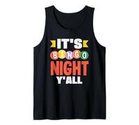 Es Bingo Night Todos ustedes Bingo Diversión Camiseta sin Mangas