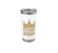 ES BUENO SER EL REY Vaso térmico de acero inoxidable de doble pared
