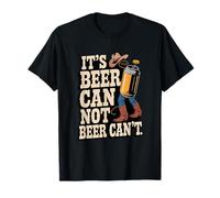 Es cerveza no puede cerveza no puede ser divertido amante de beber Camiseta