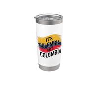 Es Colombia, no Colombia, el Colombiano Caleños, Bogotá, Medellín. Vaso térmico de acero inoxidable de doble pared