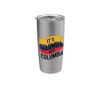 Es Colombia, no Colombia, el Colombiano Caleños, Bogotá, Medellín. Vaso térmico de acero inoxidable de doble pared
