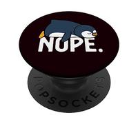 Es Curioso: No, Hoy no es un pingüino Perezoso PopSockets PopGrip Adhesivo
