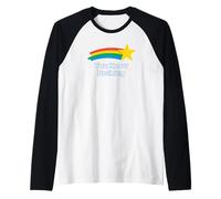 Es Curioso, no Sabes Nada, Rainbow Shooting Star Camiseta Manga Raglan