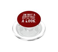 Es Curioso No Soy ginecólogo, Pero echaré un Vistazo sarcástico PopSockets PopGrip para MagSafe